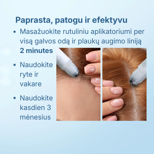 RYKT™ rutulinis plaukų serumas