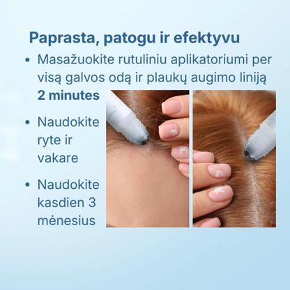 RYKT™ rutulinis plaukų serumas